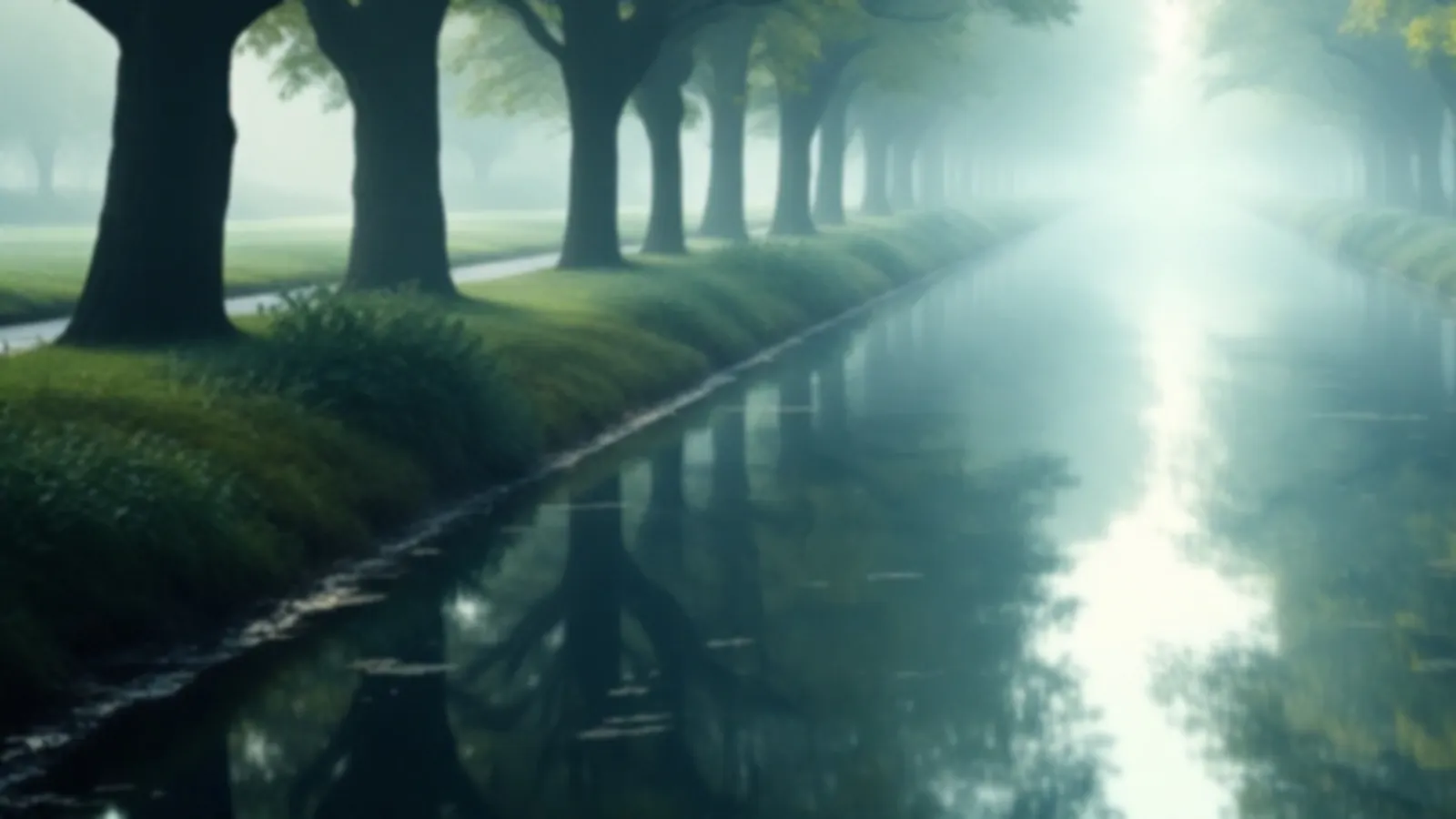 Still canal water reflecting trees, the RudderLane view of personal loans online, $100 – $5,000